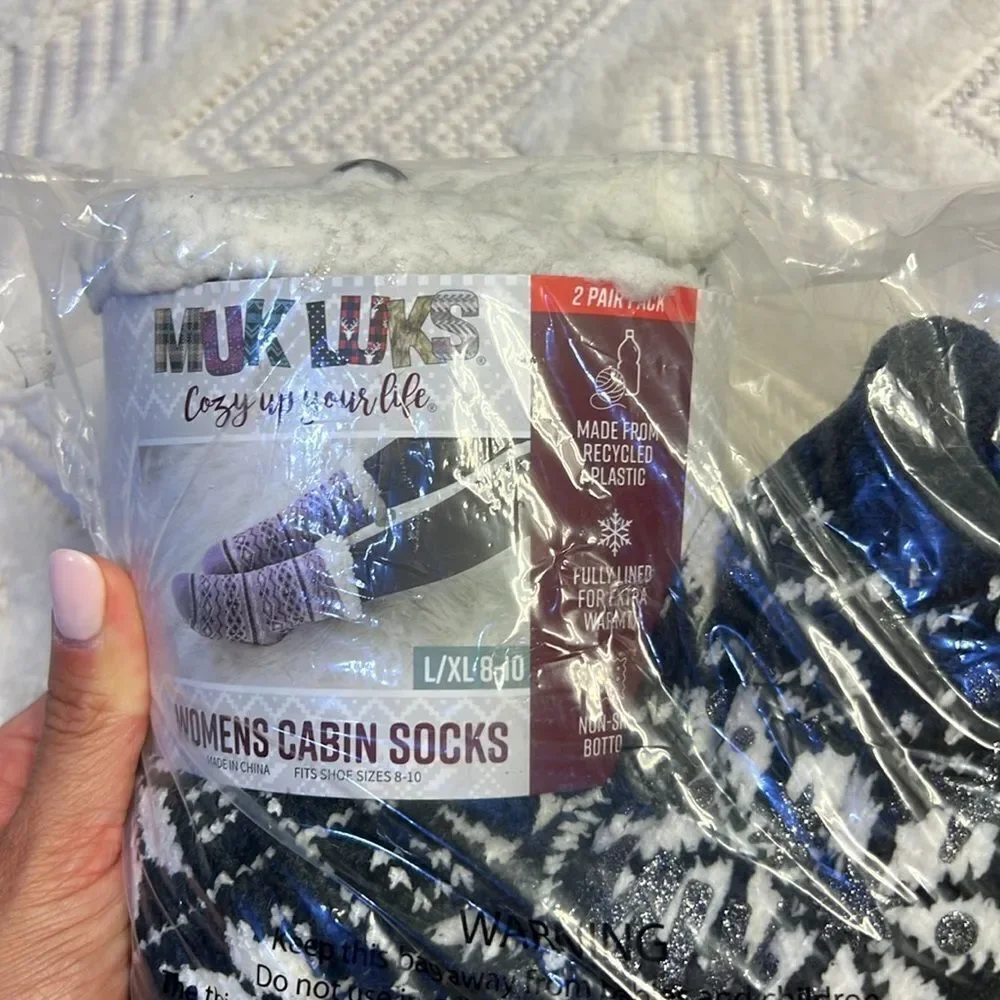 Muk Luks - Cabin Socks / 2-Pack
